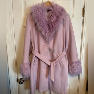 Lilac H&M Penny Lane Style Coat NWOT